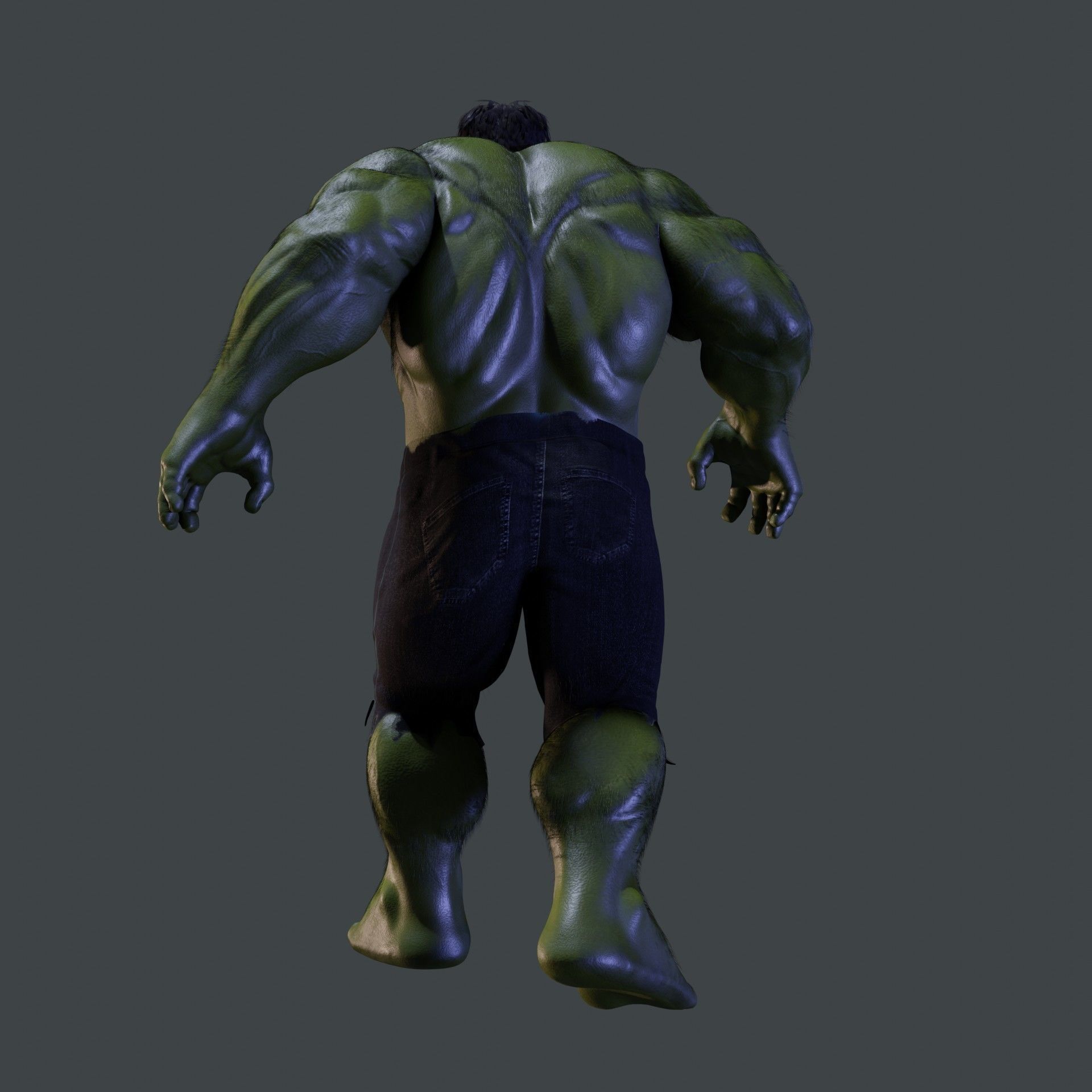 AVENGERS HULK  3D model_2