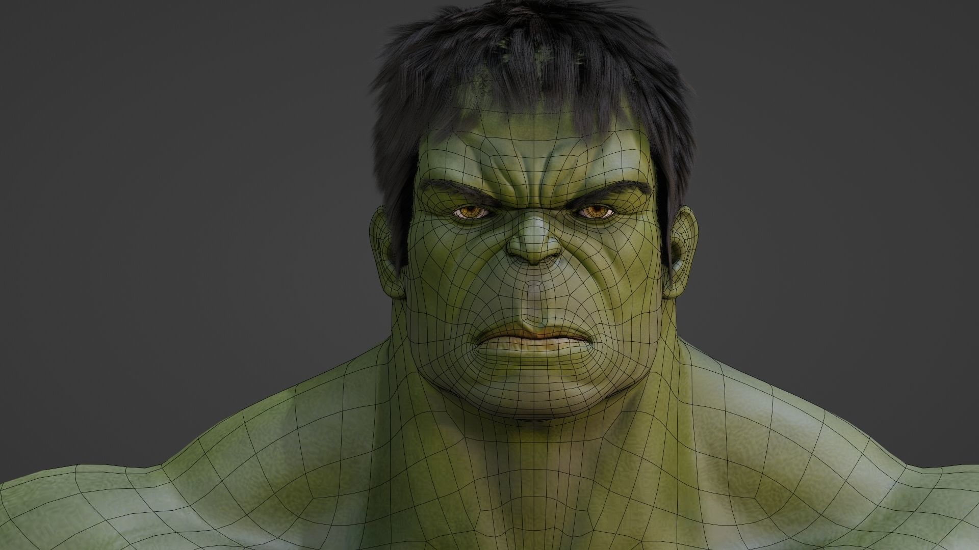 AVENGERS HULK  3D model_6