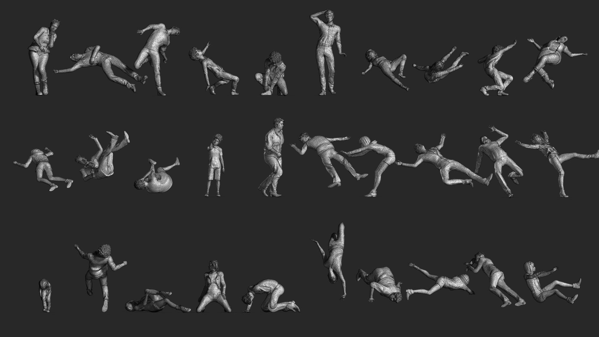 LP People 03 Damaged 3D print model_15