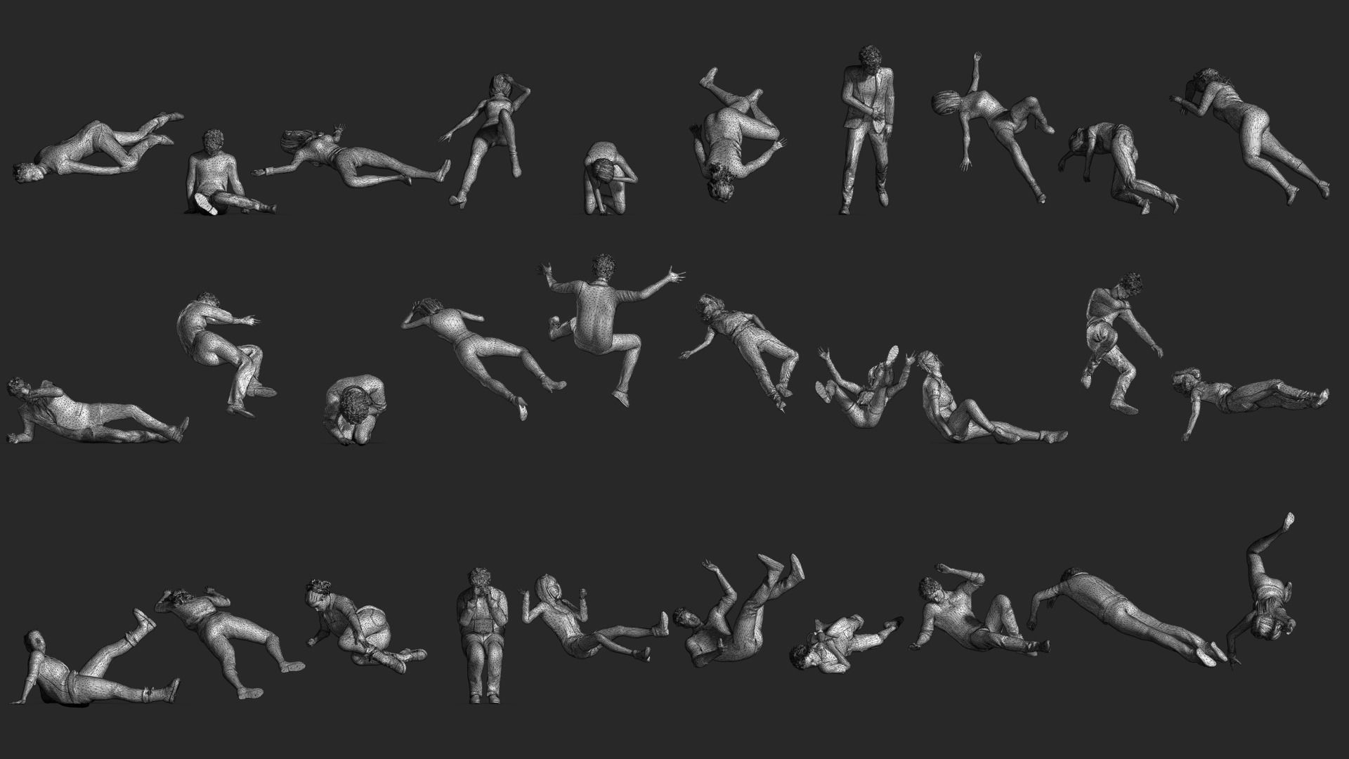 LP People 03 Damaged 3D print model_16