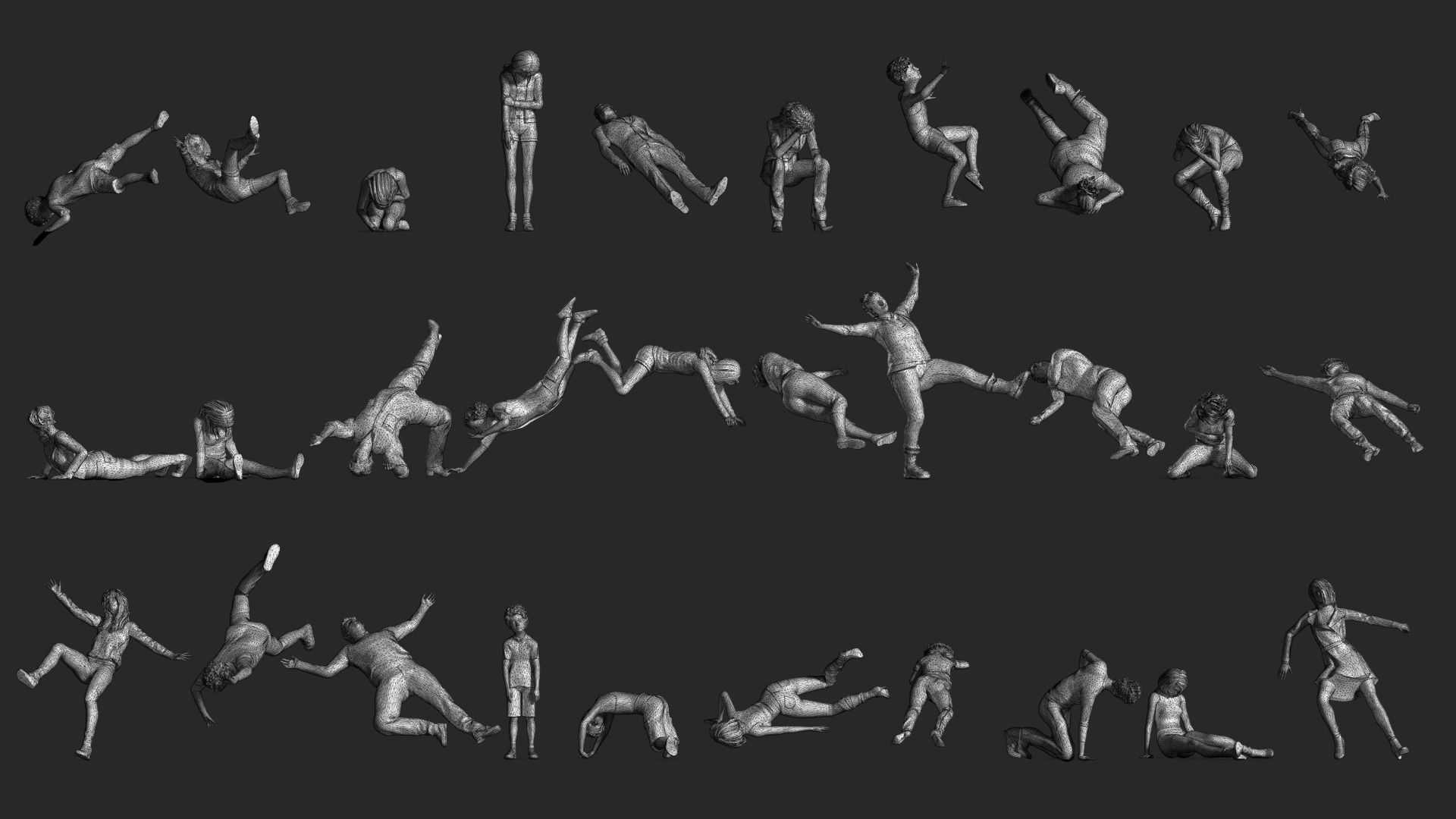 LP People 03 Damaged 3D print model_12