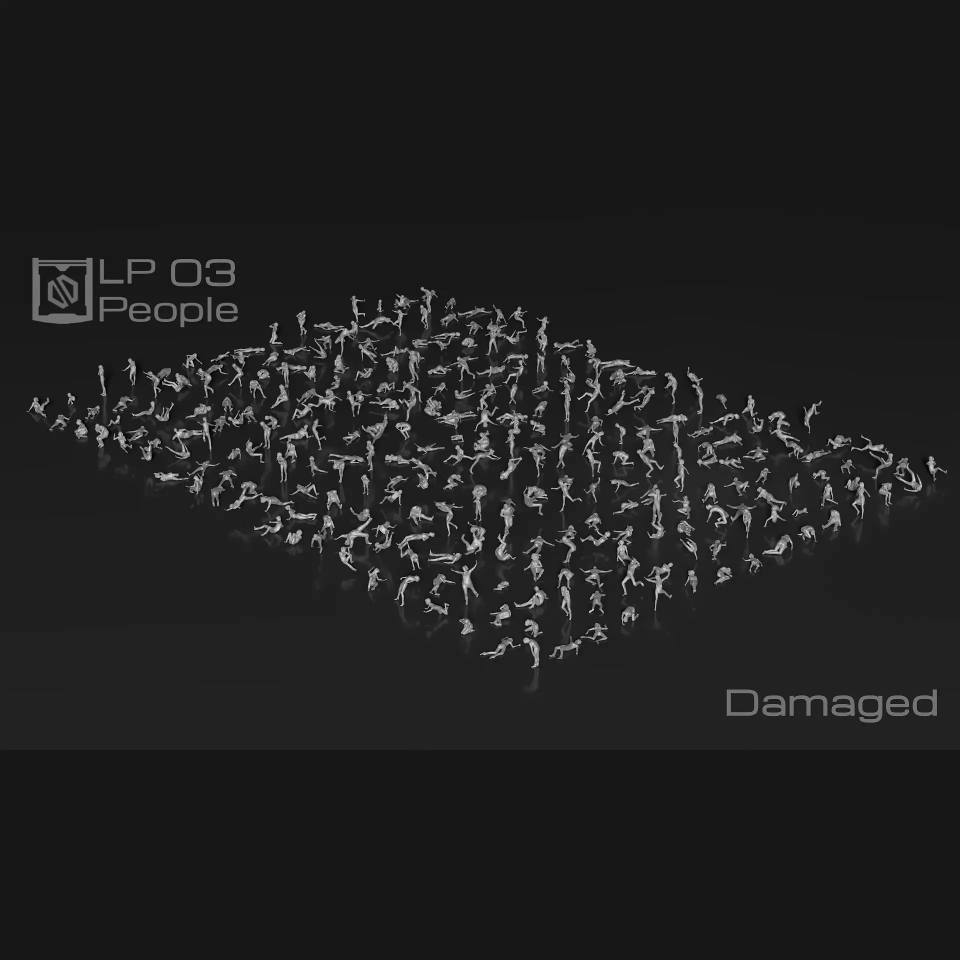 LP People 03 Damaged 3D print model_0