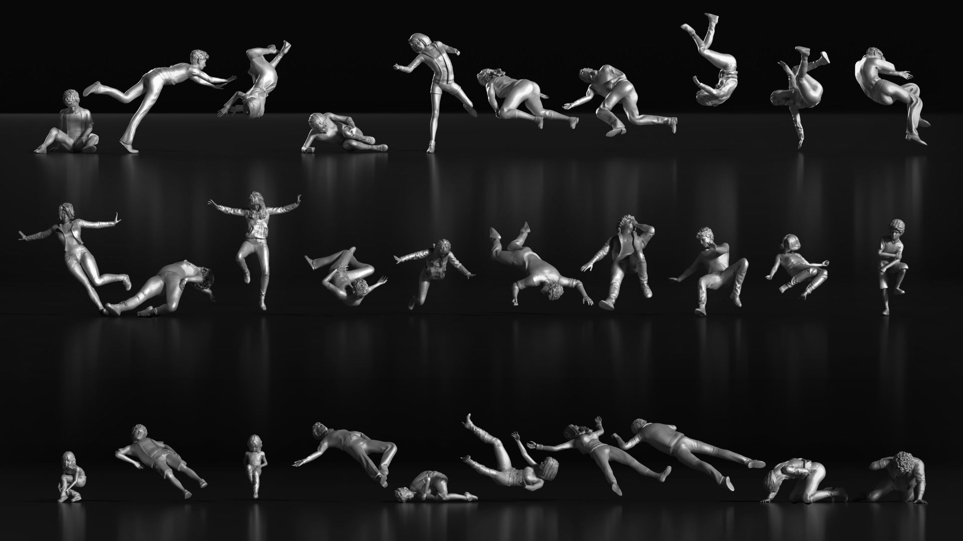 LP People 03 Damaged 3D print model_7