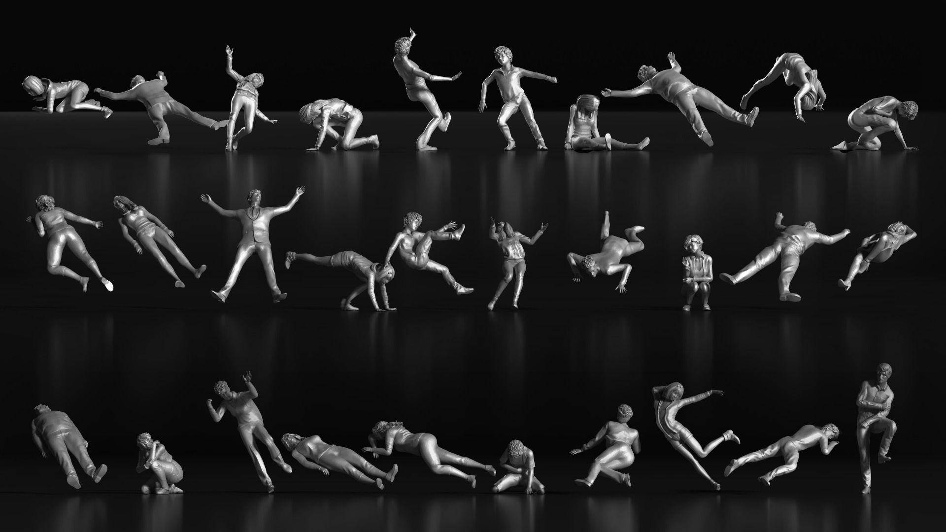 LP People 03 Damaged 3D print model_10