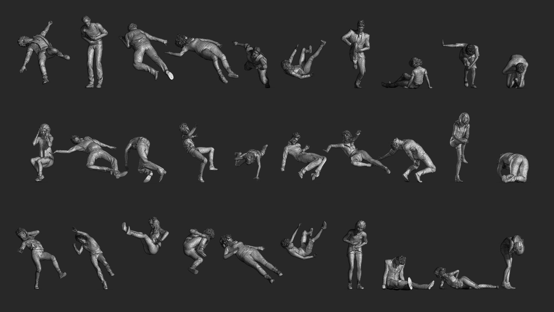 LP People 03 Damaged 3D print model_19