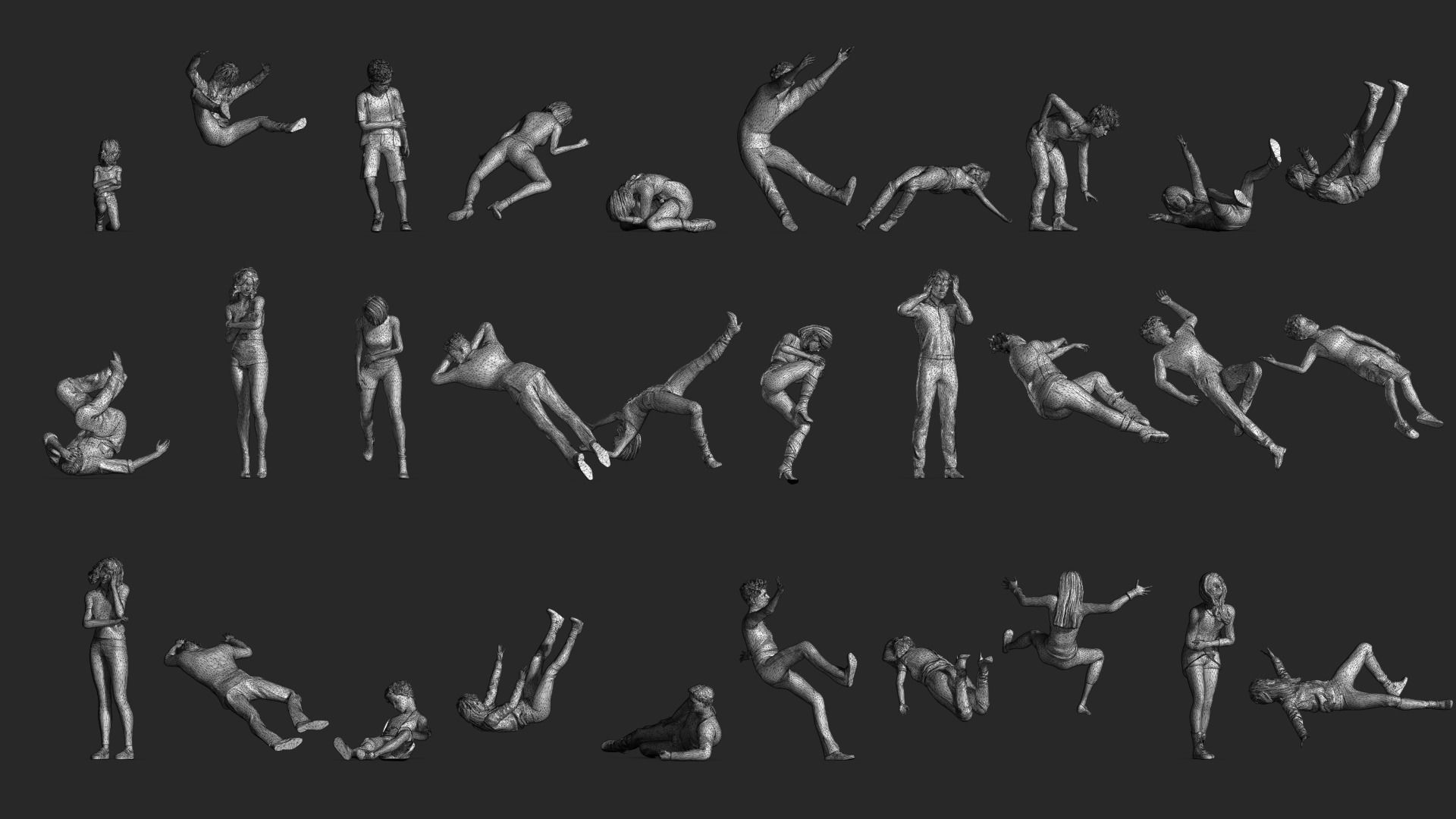 LP People 03 Damaged 3D print model_18