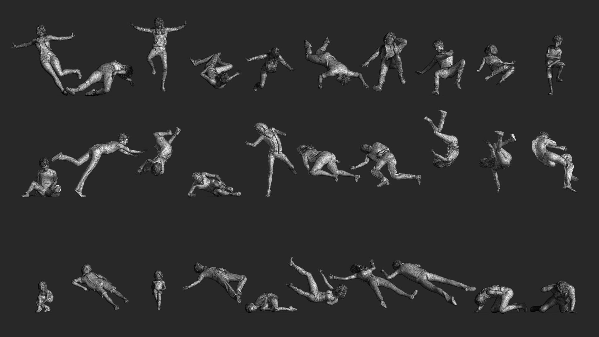 LP People 03 Damaged 3D print model_17