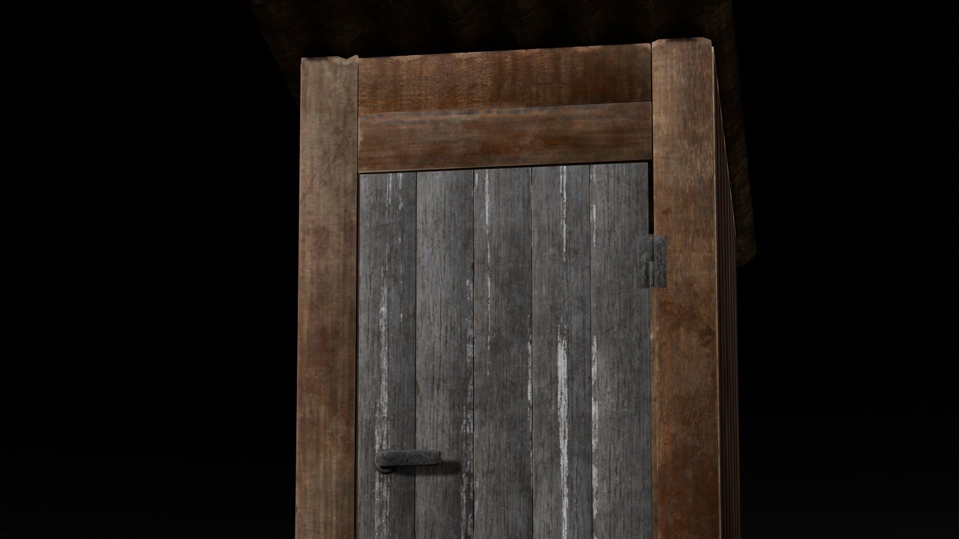 Rusted Sheet Toilet 3D Model Low-poly 3D model_17