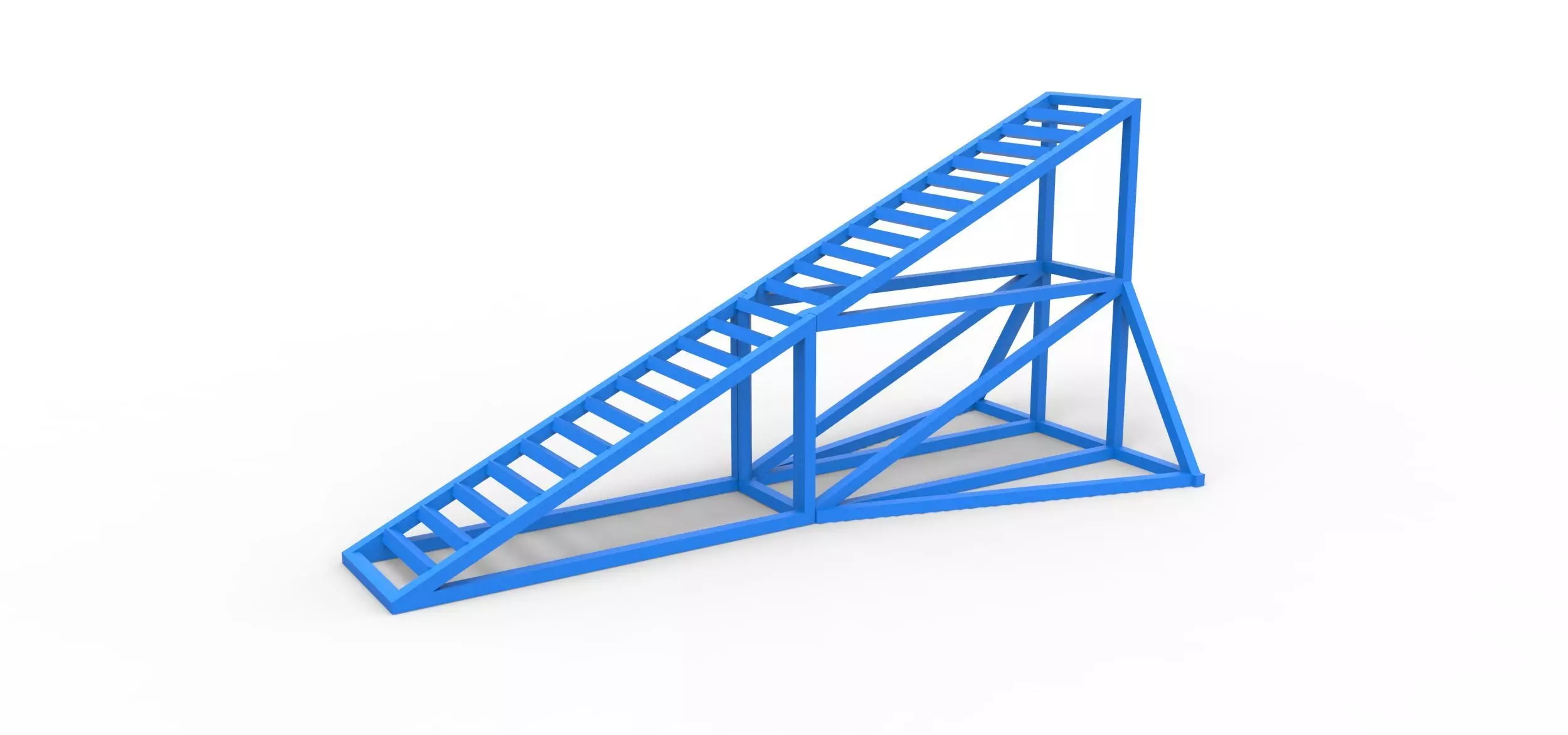 RTI Ramp for RC cars Scale 1 to 10 3D print model