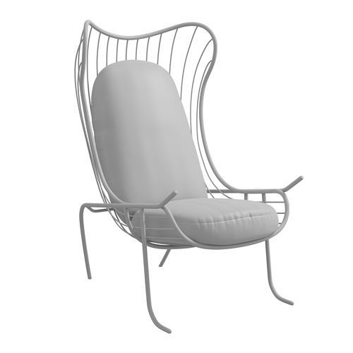 Arpa chair 3D model 6