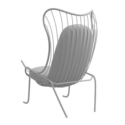 Arpa chair 3D model 7