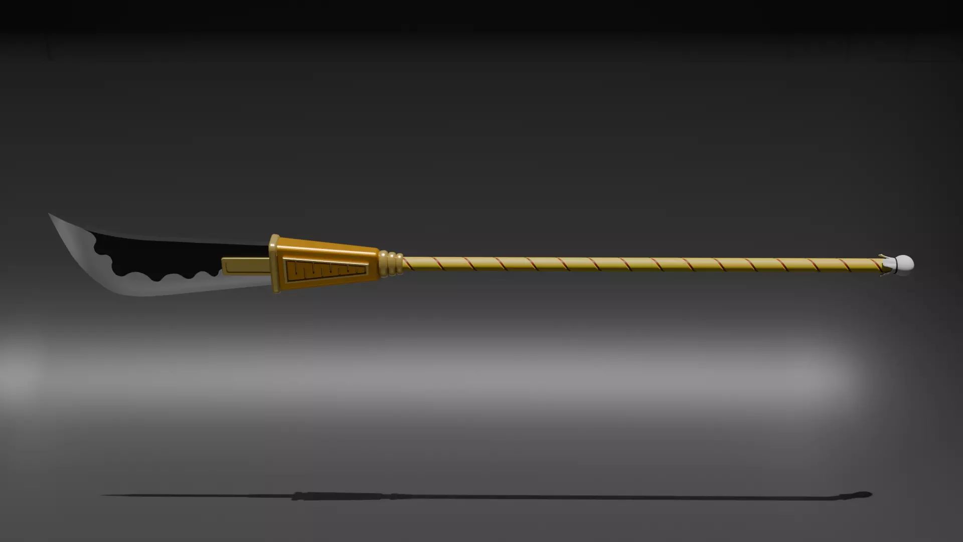 Whitebeards Murakumogiri from One Piece 3D print model_0