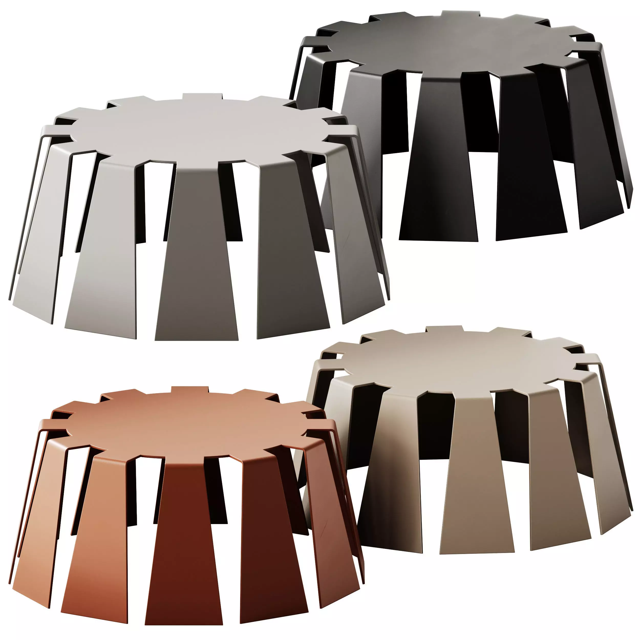 Micaro Sunny Low Coffee Table 3D model