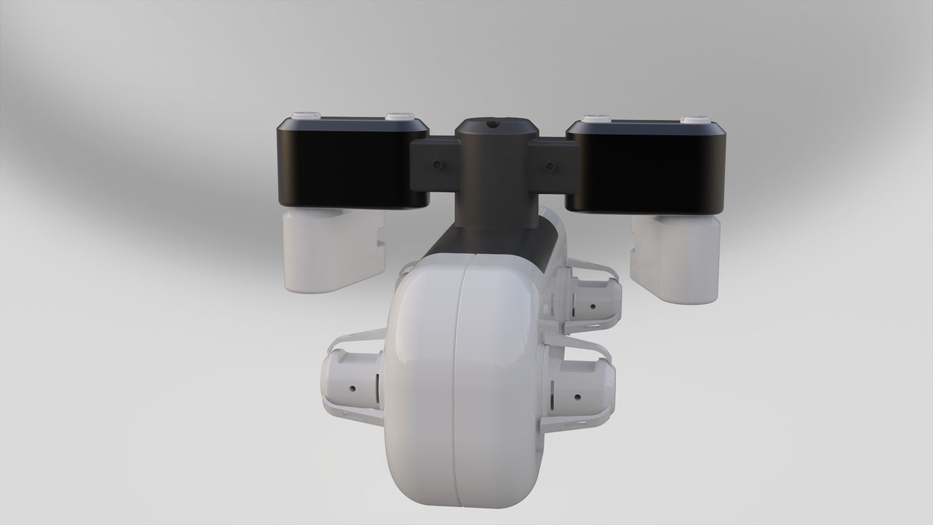 Drons robotic automatic 3D model_6