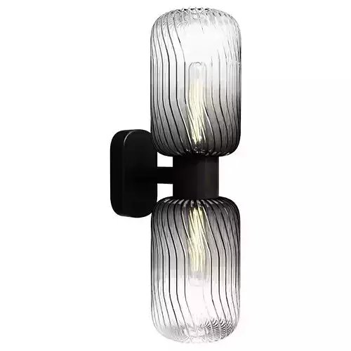 Lamp LaRedoute chandelier made of metal and glass In 75 cm Jamy