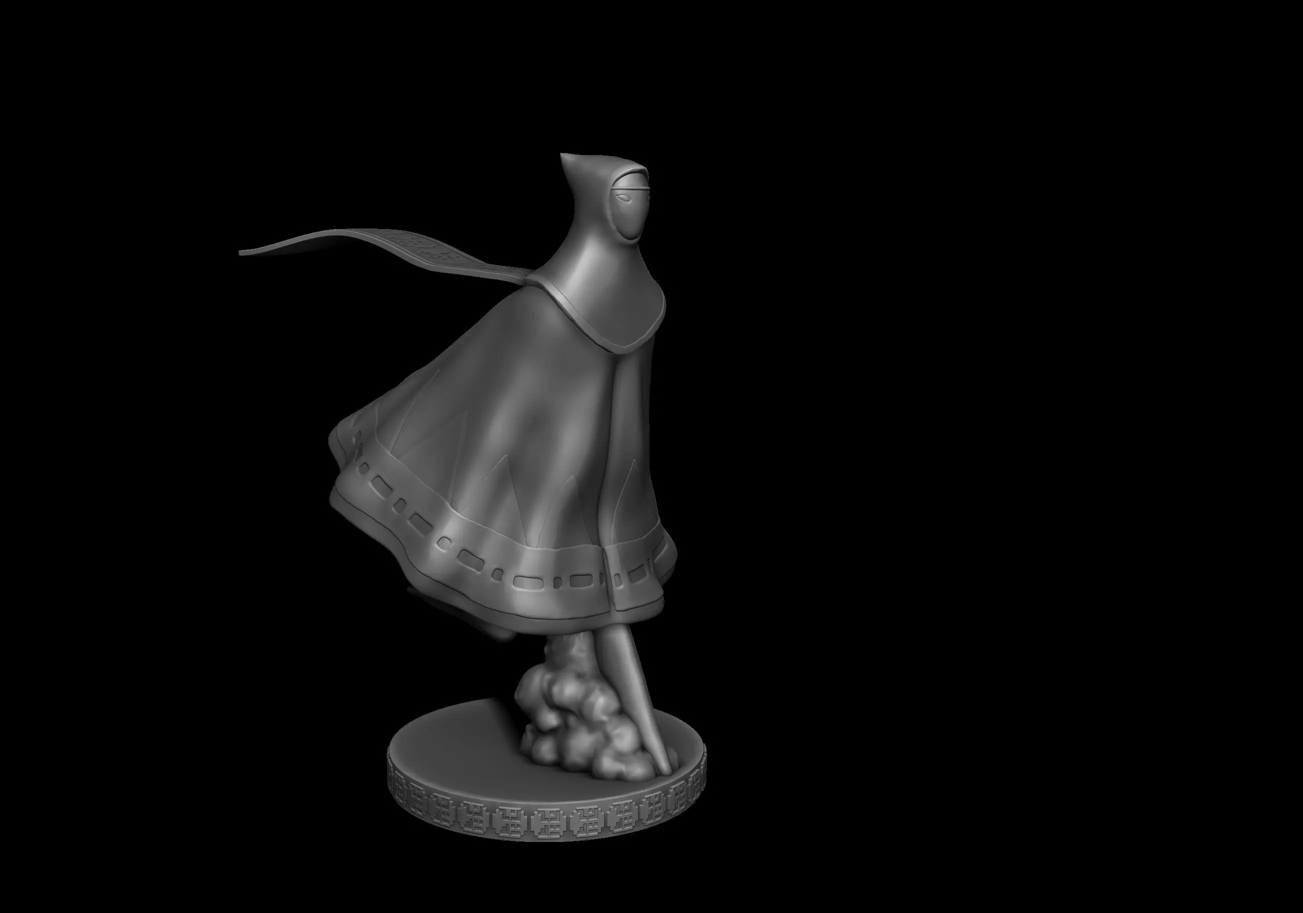 Journey Traveler 3d model 3D print model_0