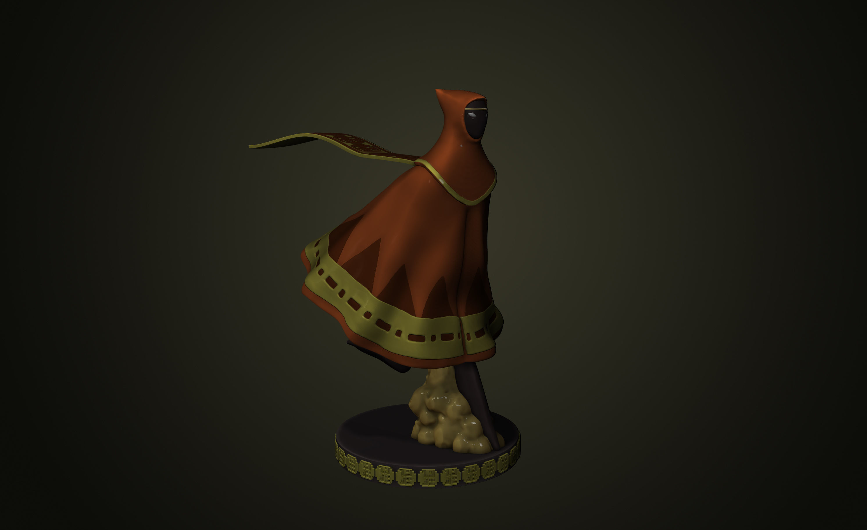 Journey Traveler 3d model 3D print model_2