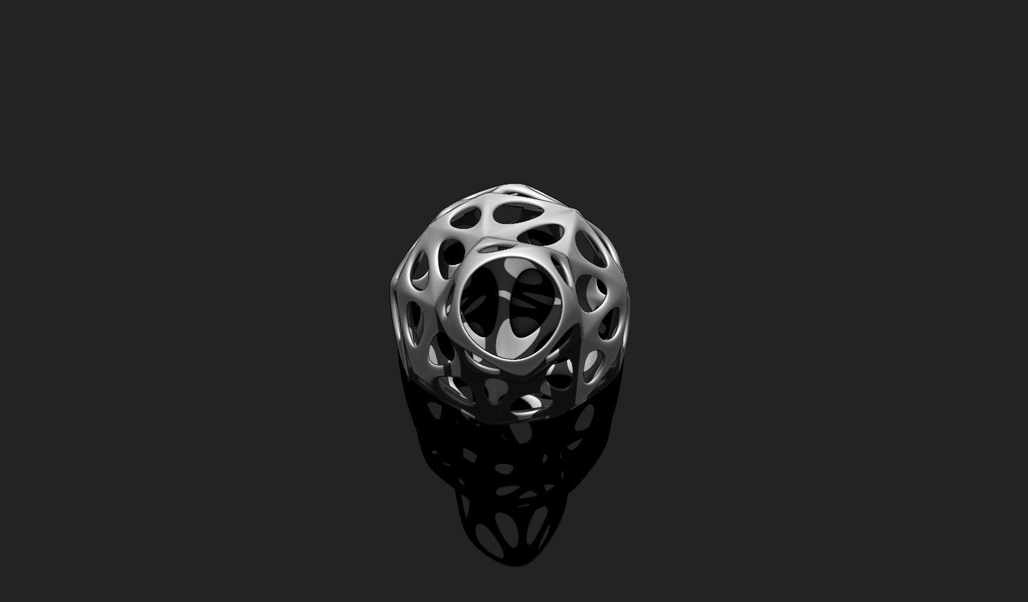 Modern Parametric Vase STL File for 3D Printing - Vase 04 D 3D print model_4