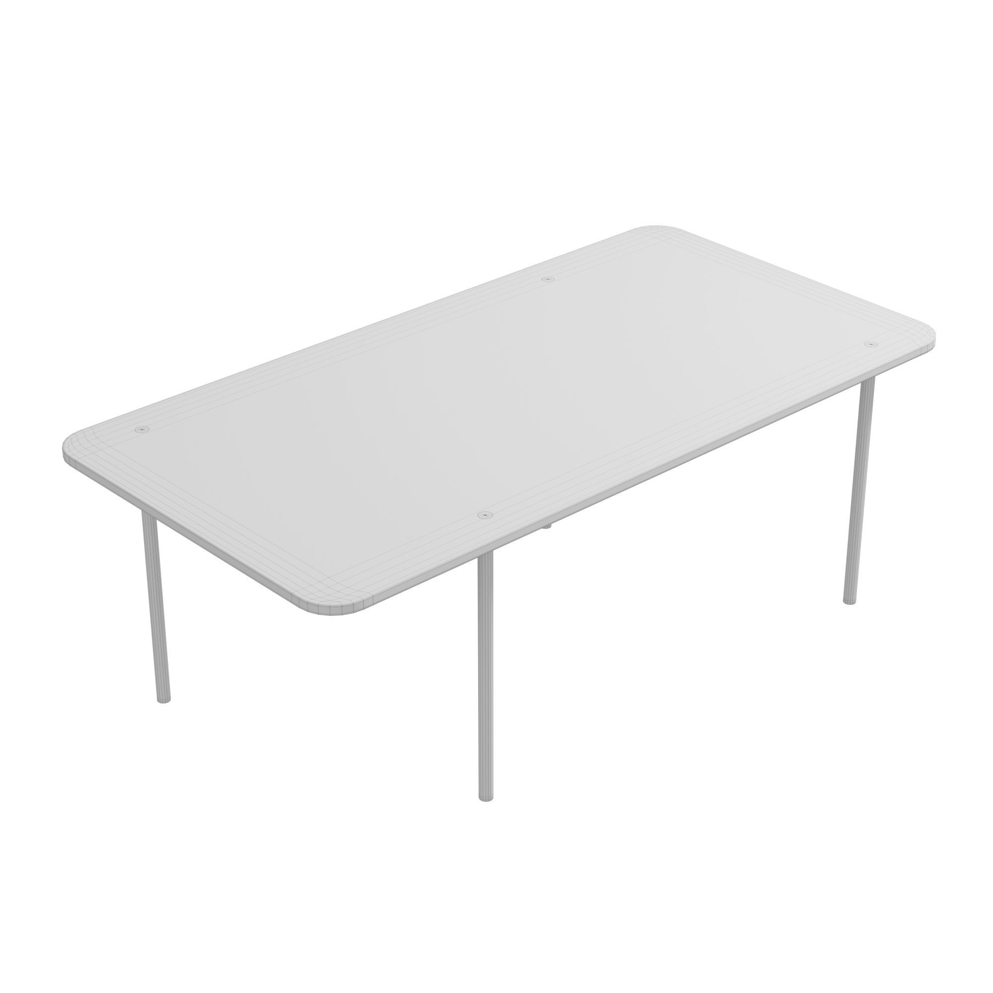 Autobahn table 3D model_10