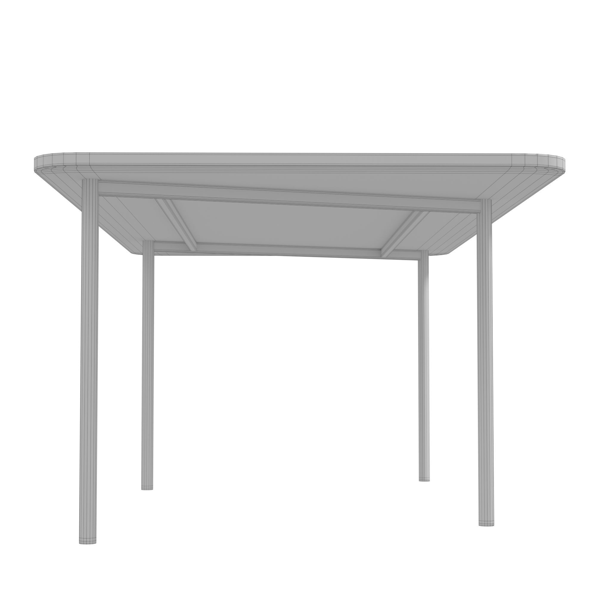 Autobahn table 3D model_12