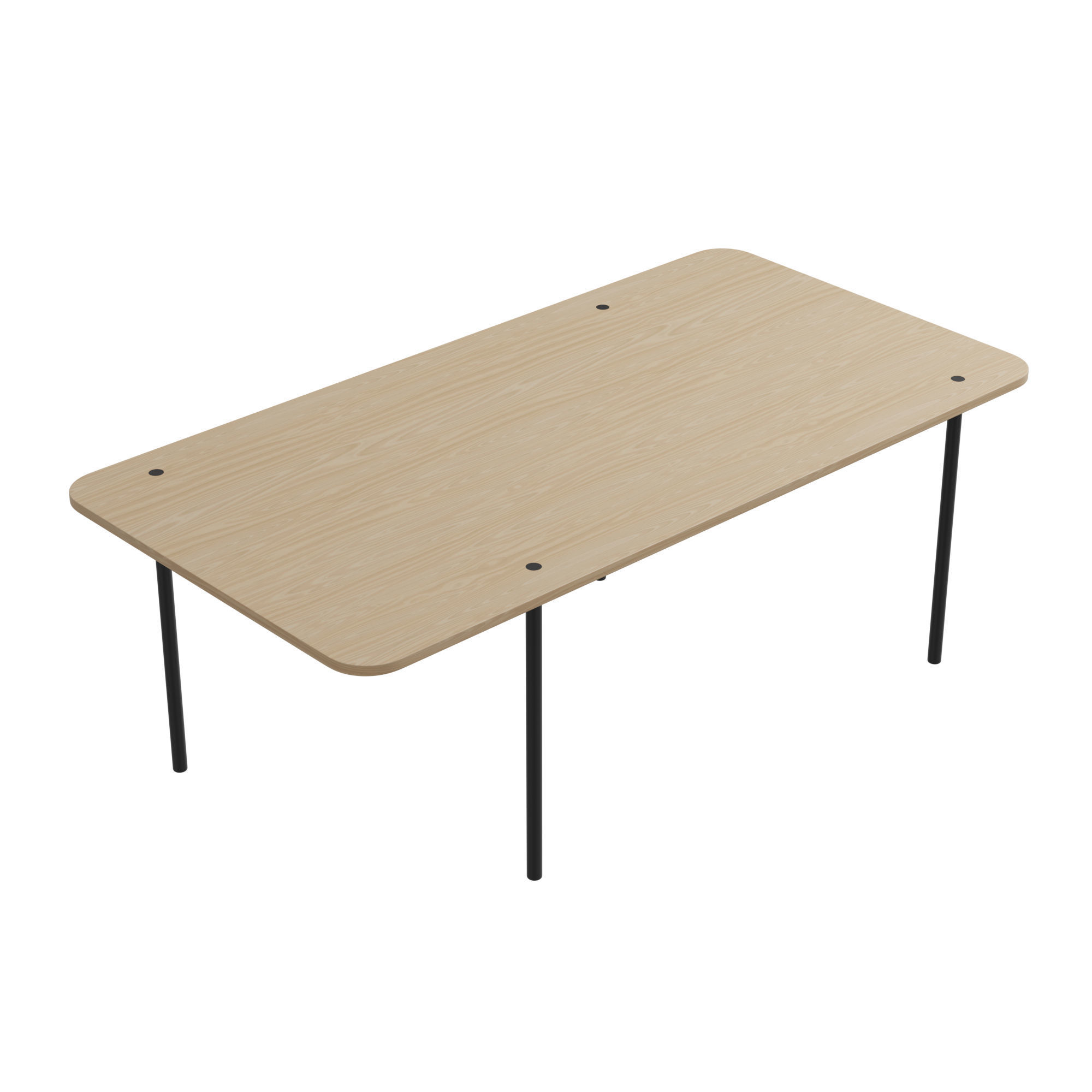 Autobahn table 3D model_1
