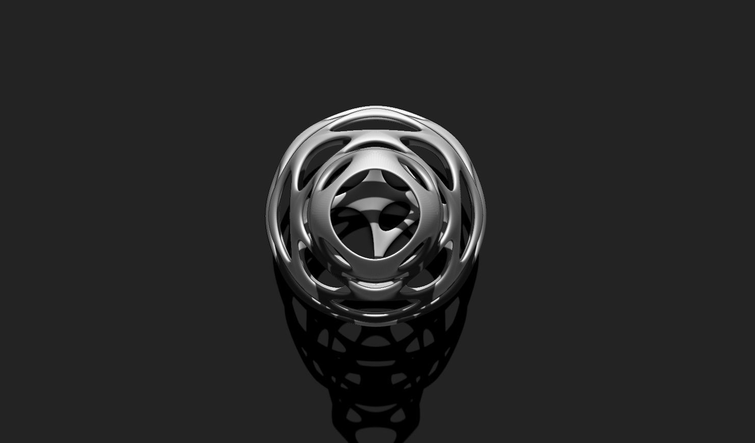 Modern Parametric Vase STL File for 3D Printing - Vase 04 H 3D print model_4