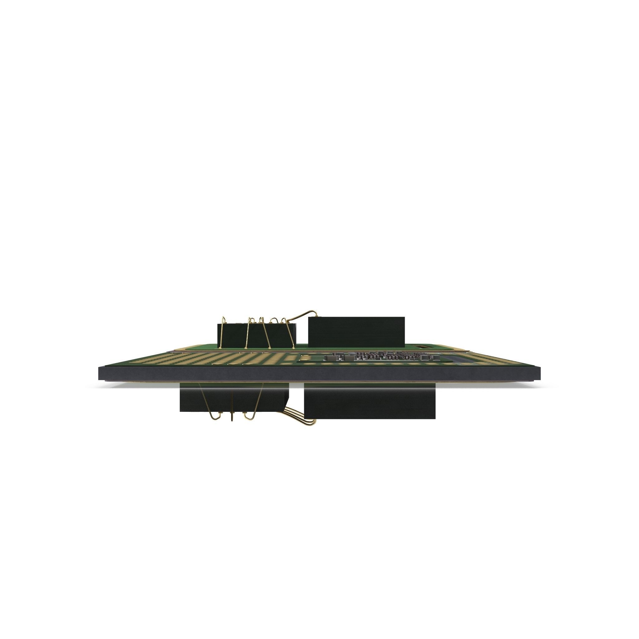 Scalped Microchip 3D model_7