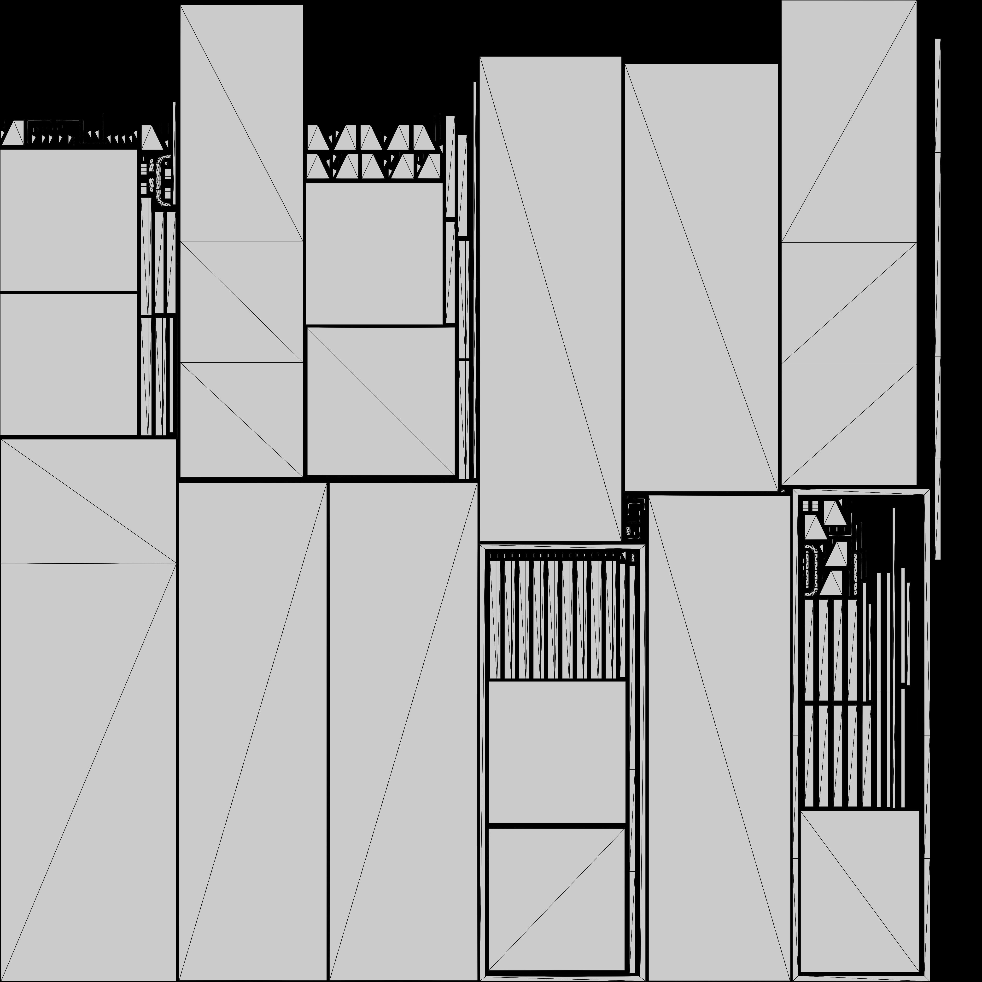 Lockers PBR Low-poly 3D model_14