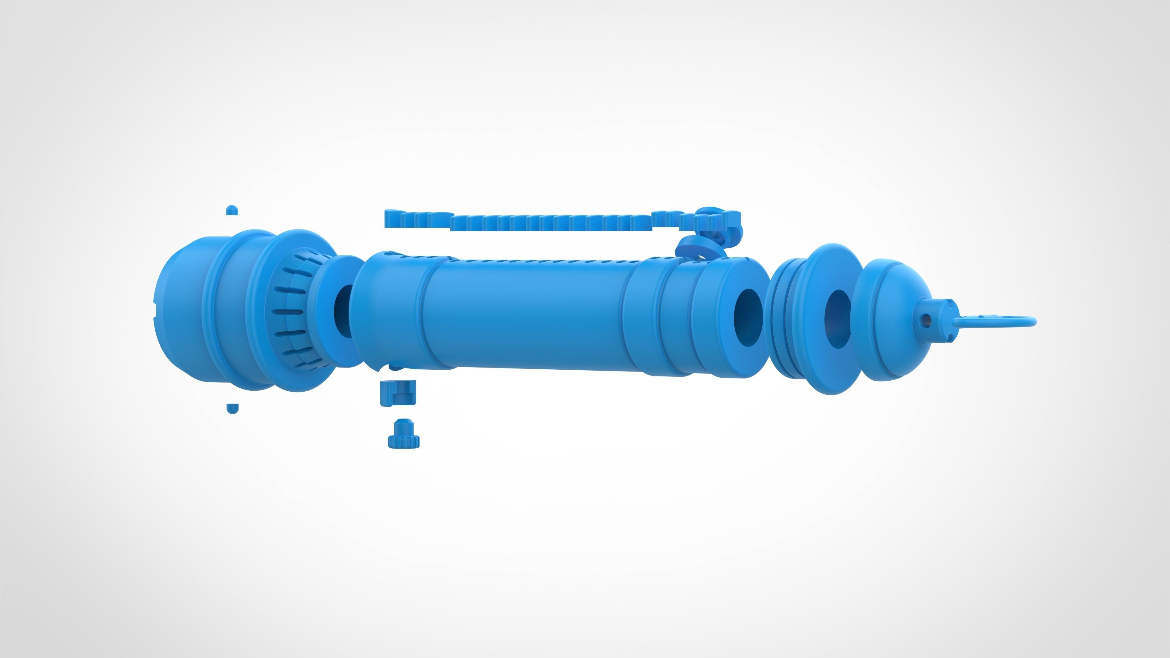 Yecki Lon Lightsaber from the series Acolyte 2024 3D print model_35