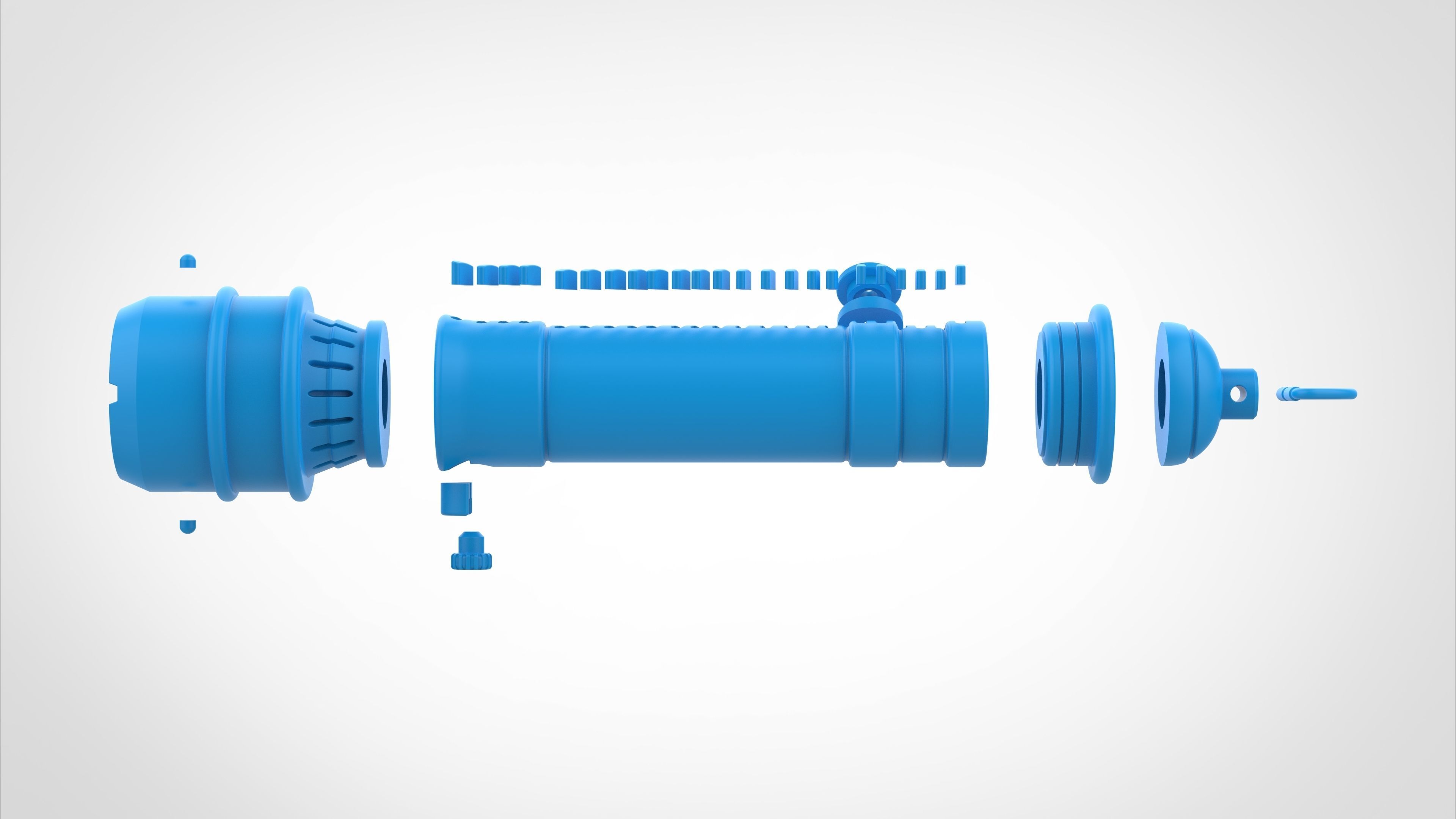 Yecki Lon Lightsaber from the series Acolyte 2024 3D print model_34