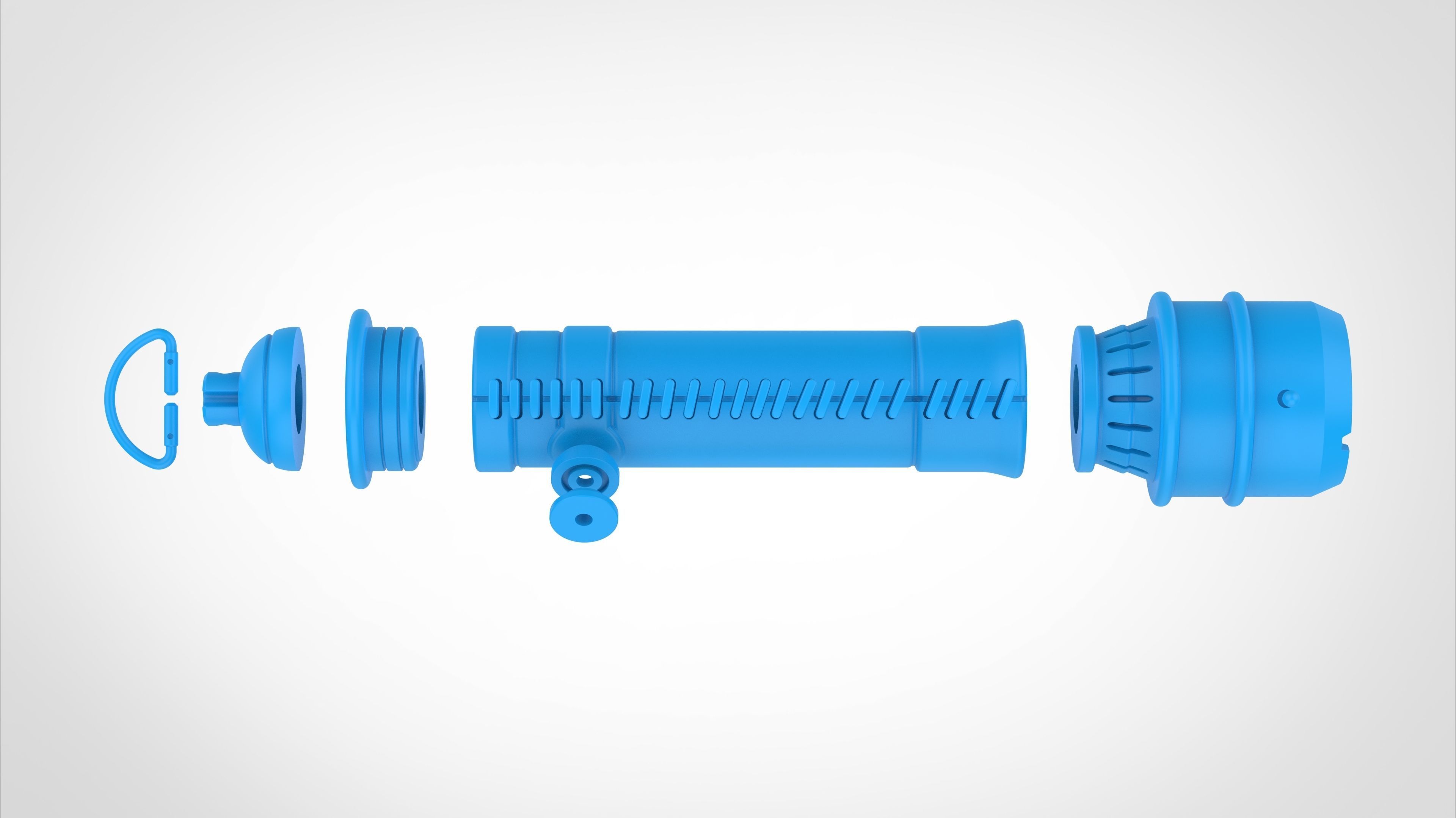 Yecki Lon Lightsaber from the series Acolyte 2024 3D print model_41