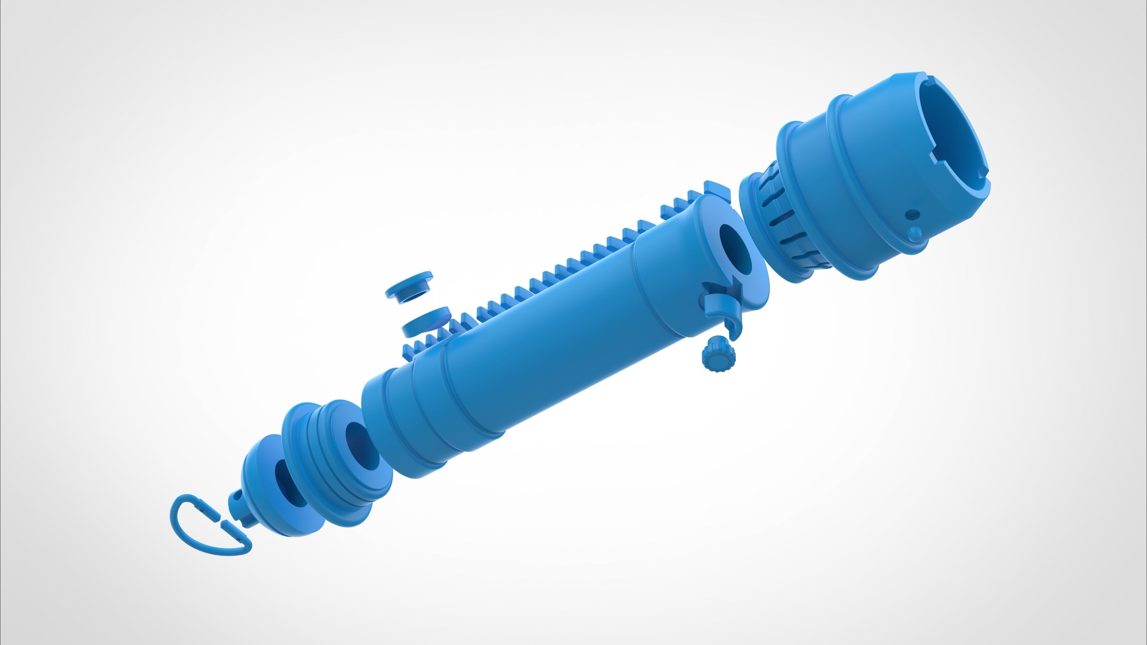 Yecki Lon Lightsaber from the series Acolyte 2024 3D print model_44