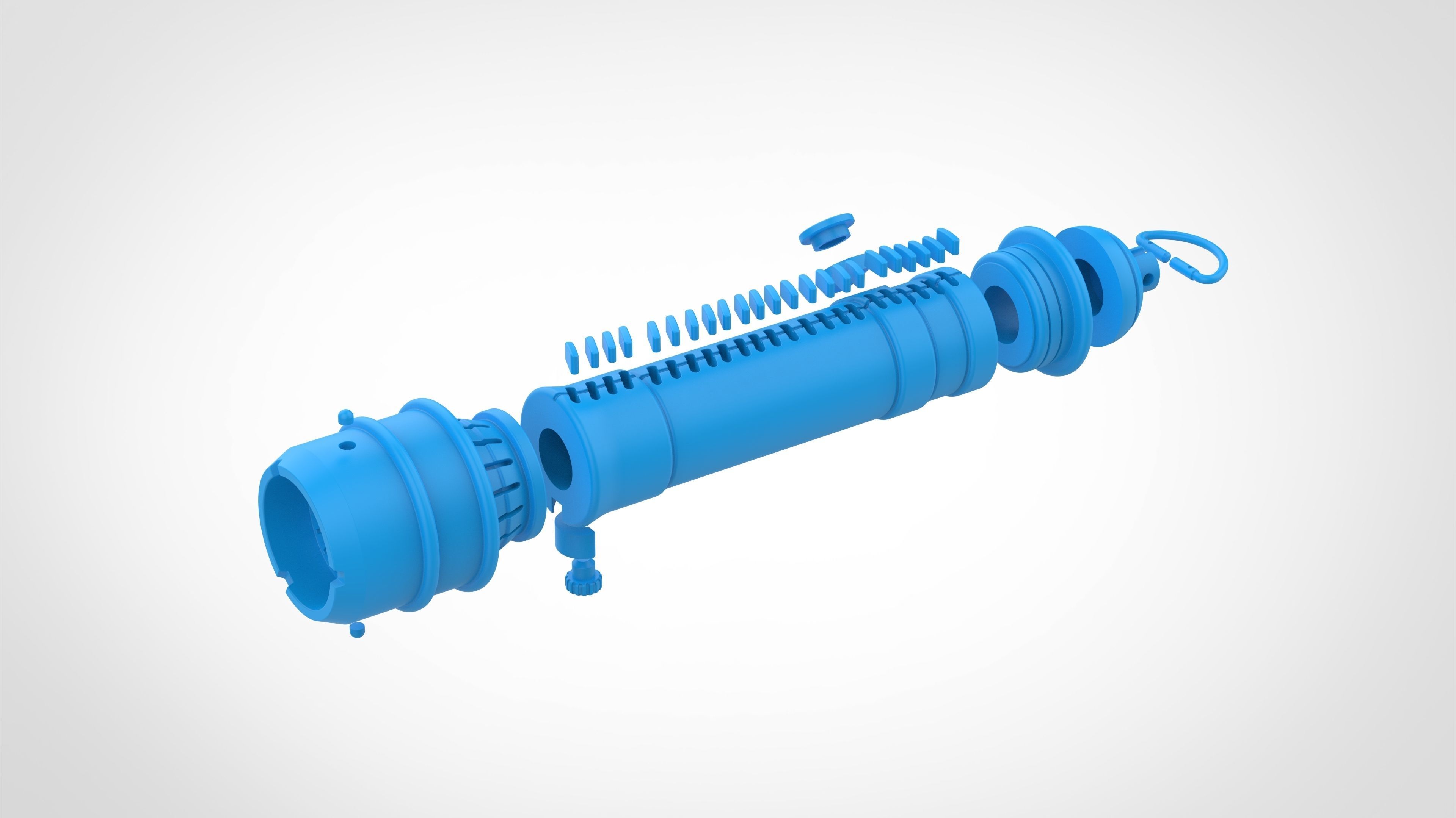 Yecki Lon Lightsaber from the series Acolyte 2024 3D print model_32