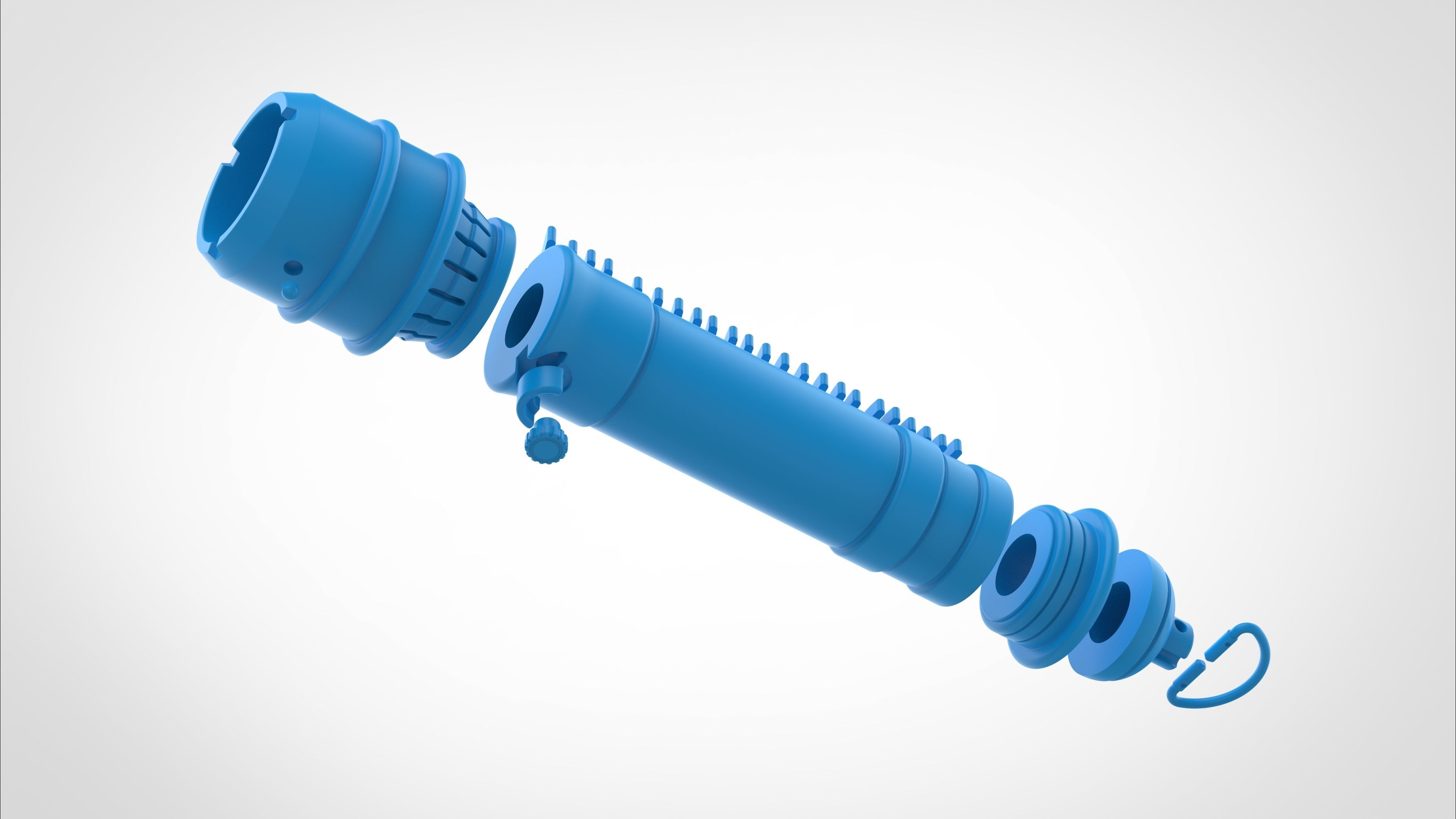Yecki Lon Lightsaber from the series Acolyte 2024 3D print model_45