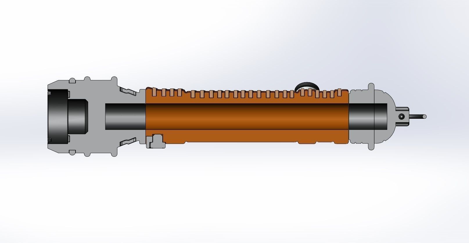 Yecki Lon Lightsaber from the series Acolyte 2024 3D print model_48