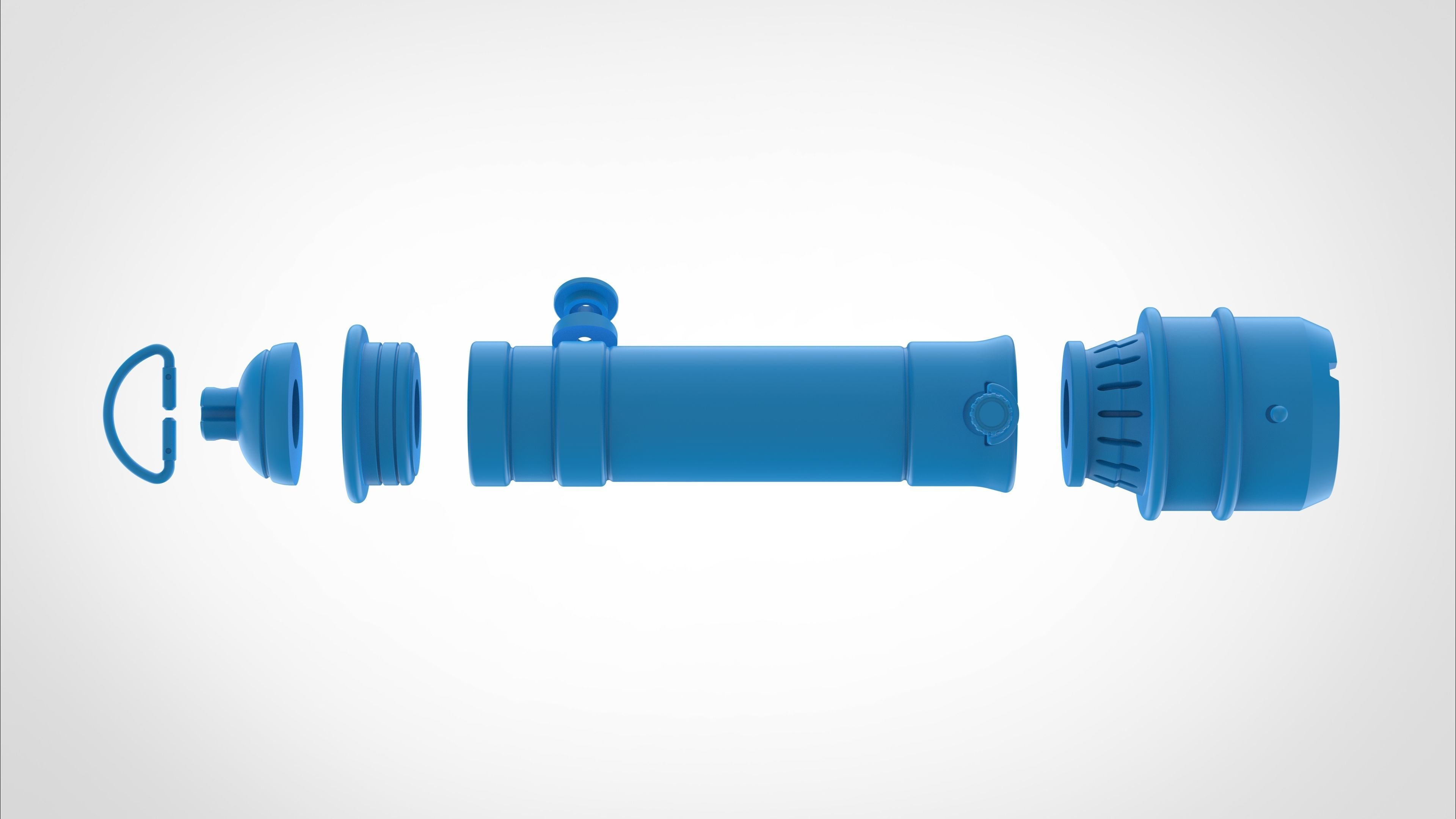Yecki Lon Lightsaber from the series Acolyte 2024 3D print model_40