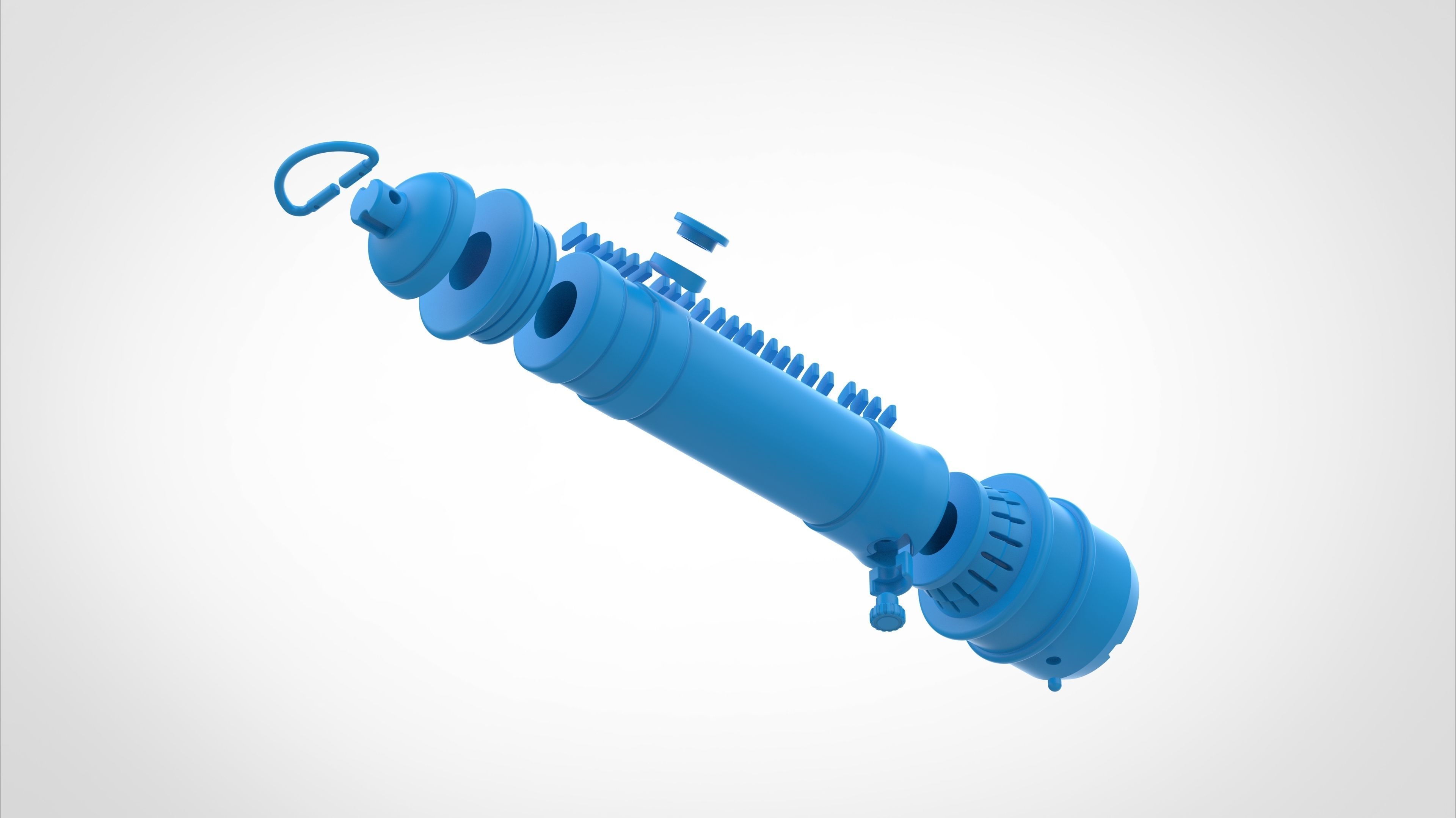 Yecki Lon Lightsaber from the series Acolyte 2024 3D print model_43