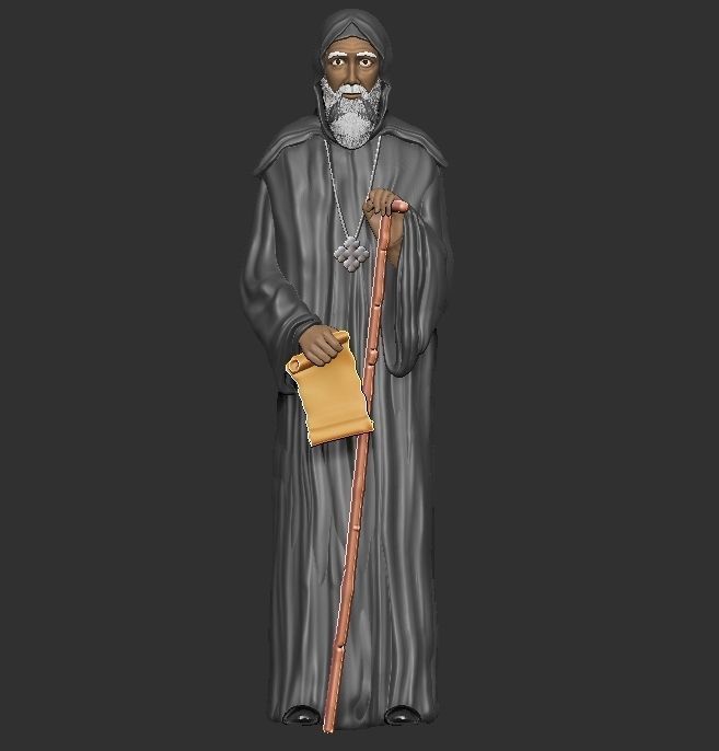 St  Moses the Black and St  Esizoros 3D print model_31