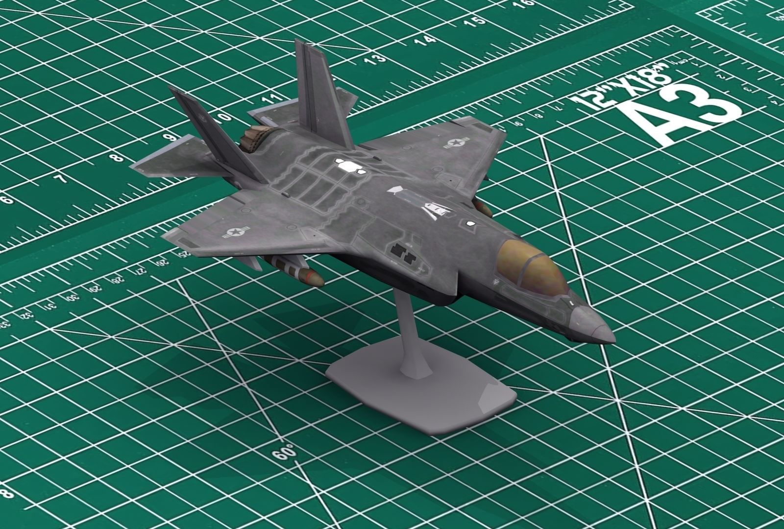 6 NATO Military Aircraft 3D Prints 3D print model_12