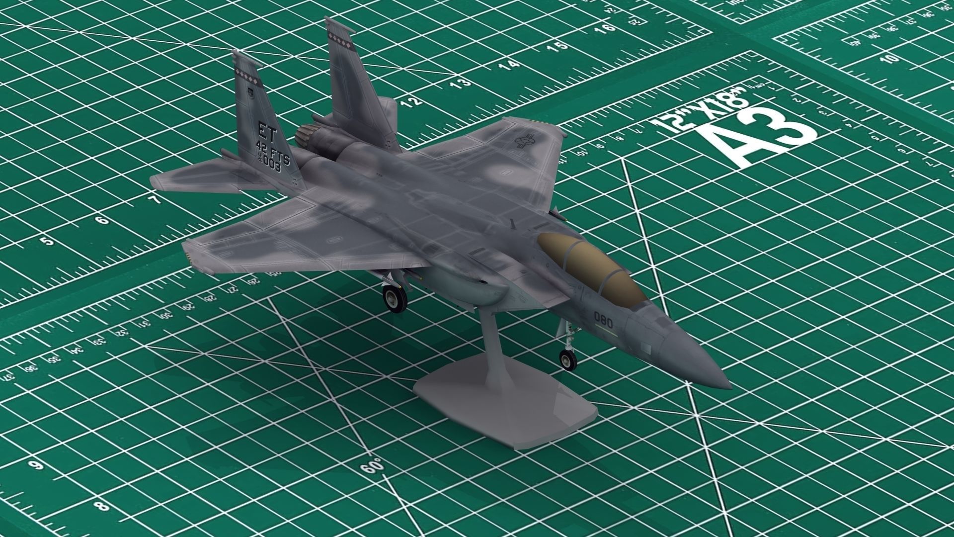 6 NATO Military Aircraft 3D Prints 3D print model_1