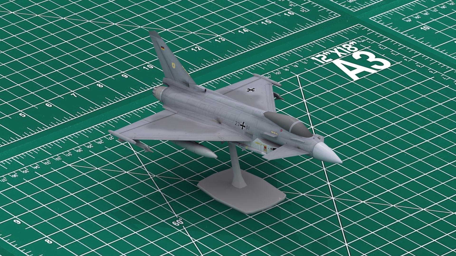 6 NATO Military Aircraft 3D Prints 3D print model_17