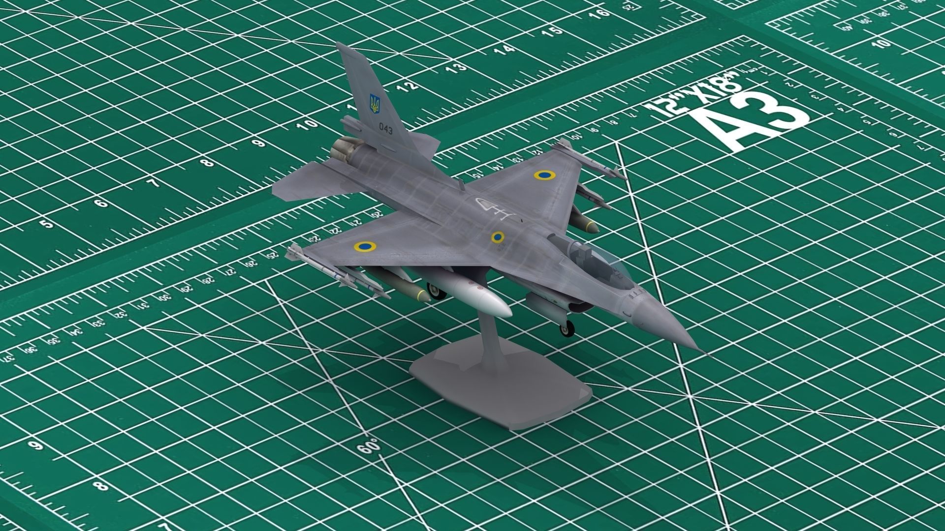 6 NATO Military Aircraft 3D Prints 3D print model_2