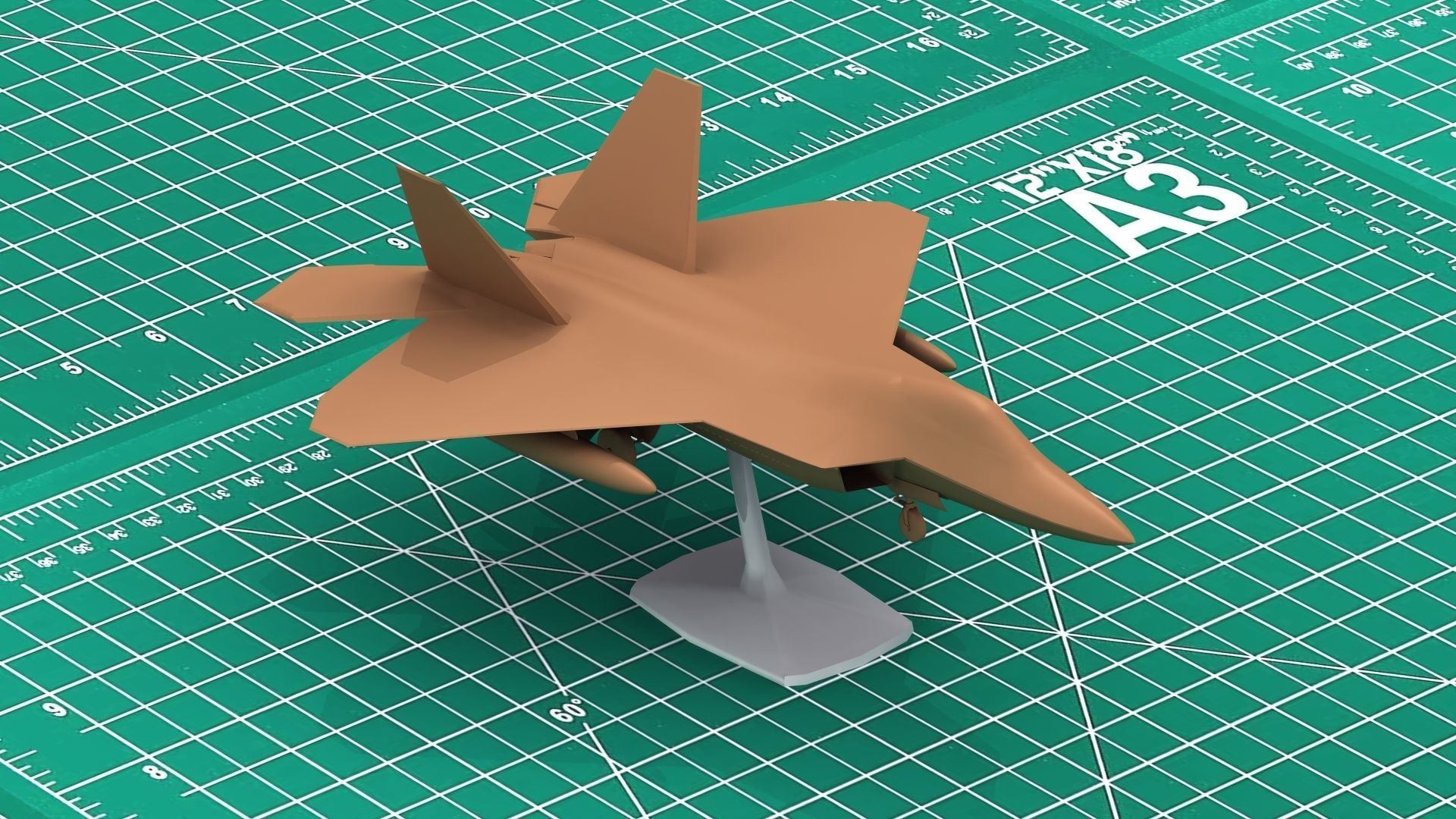 6 NATO Military Aircraft 3D Prints 3D print model_3