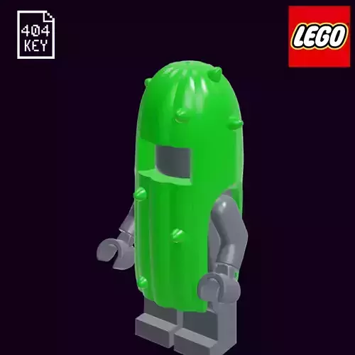 Lego Minifigure Headgear Head Cover Costume Cactus