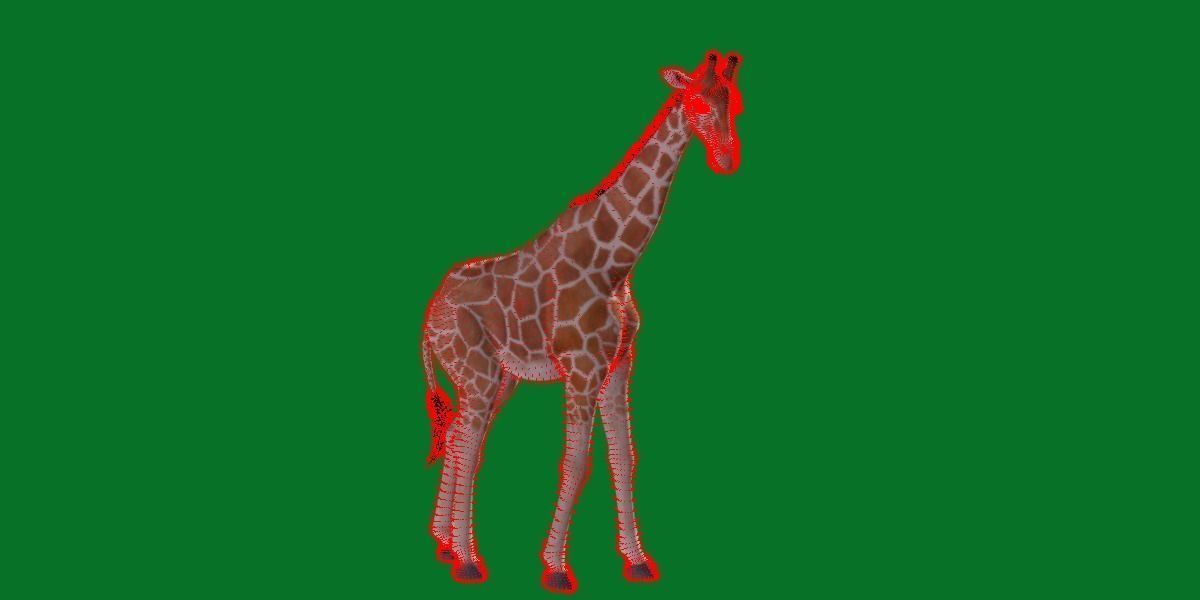 Reticulated Giraffe 3D model_17