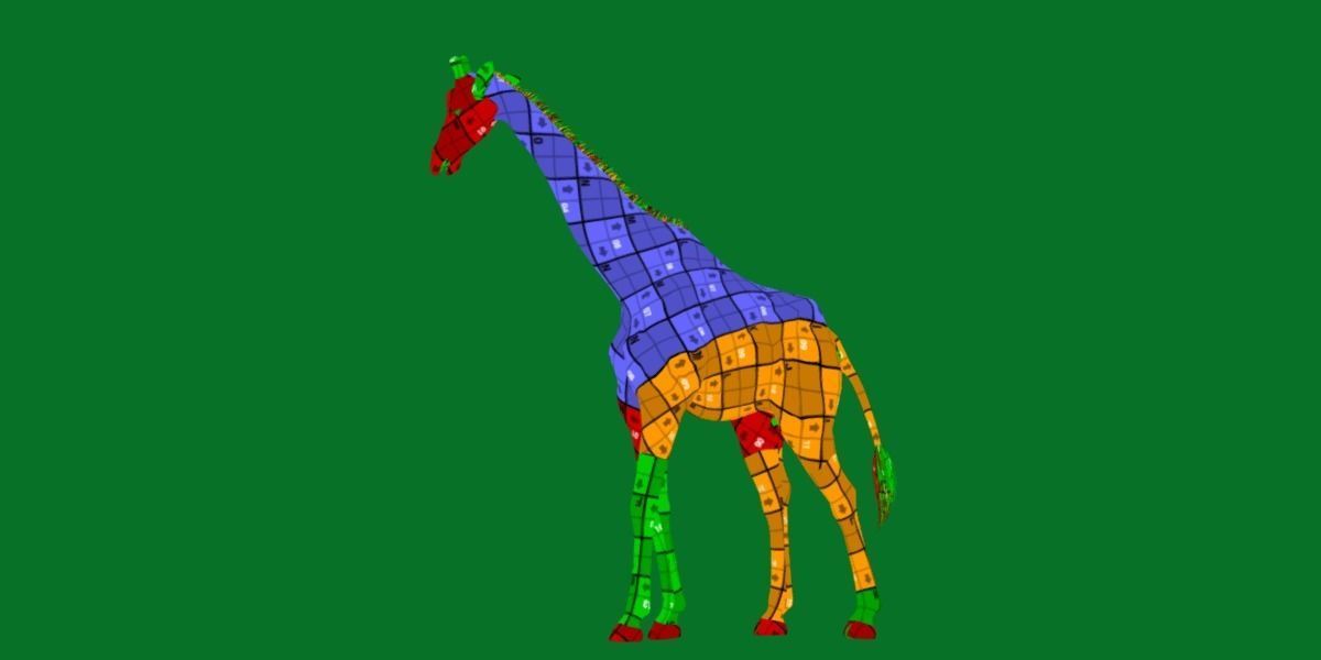 Reticulated Giraffe 3D model_18