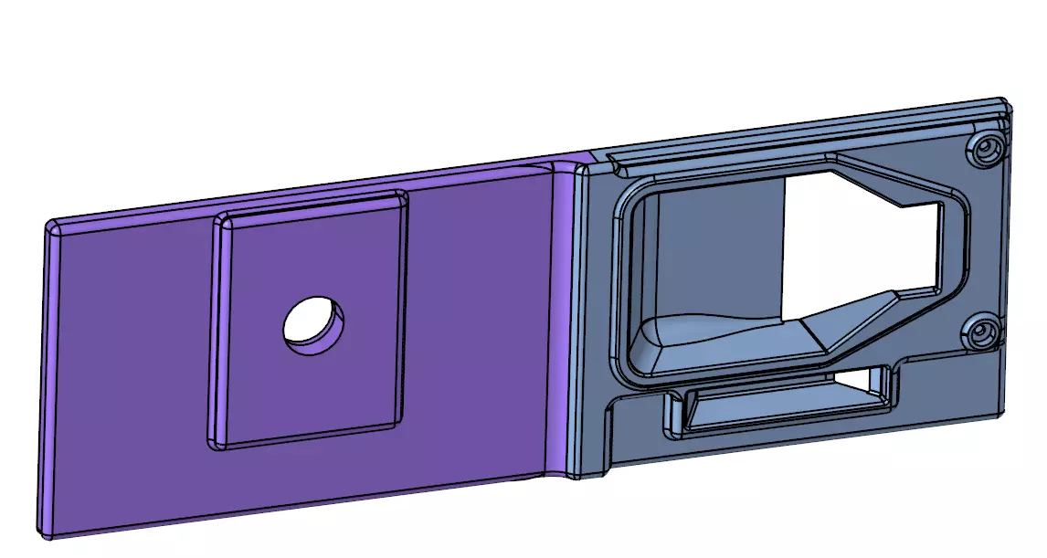 3rd gen camaro door trim custom 3D print model