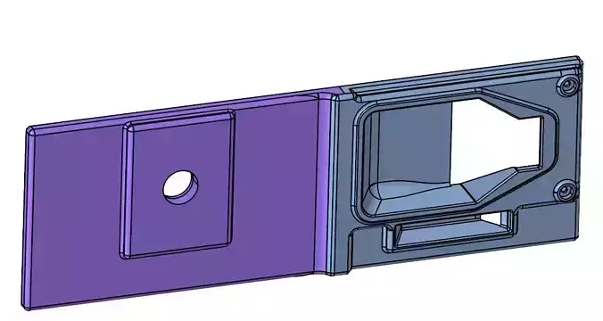 3rd gen camaro door trim custom 3D print model