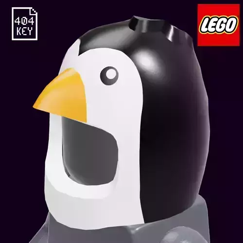 Lego Minifigure Headgear Head Cover Costume penguin