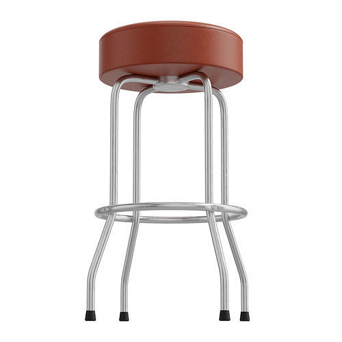 Barstool chair 3D model 4